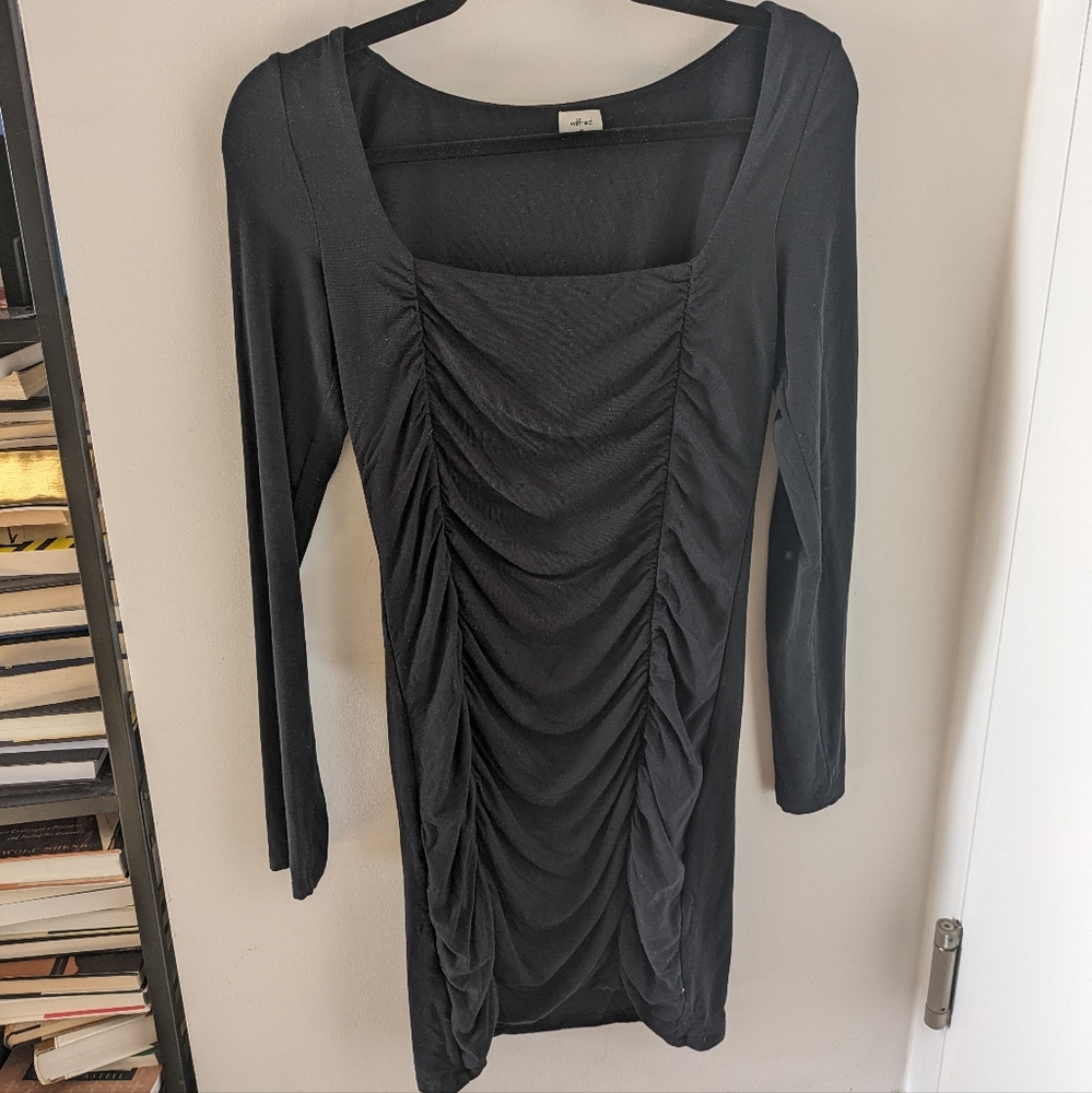 Aritzia long sleeve mini dress